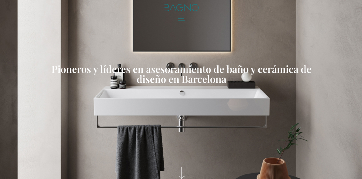 Tono Bagno disseny web